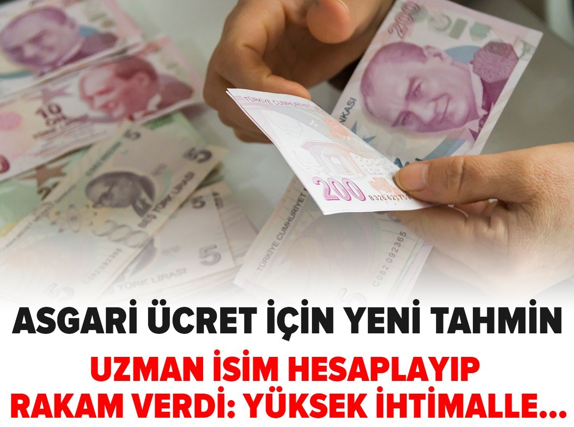2024 yılında net asgari ücret ne kadar olacak? Uzman isim 'en yüksek ihtimal' deyip açıkladı