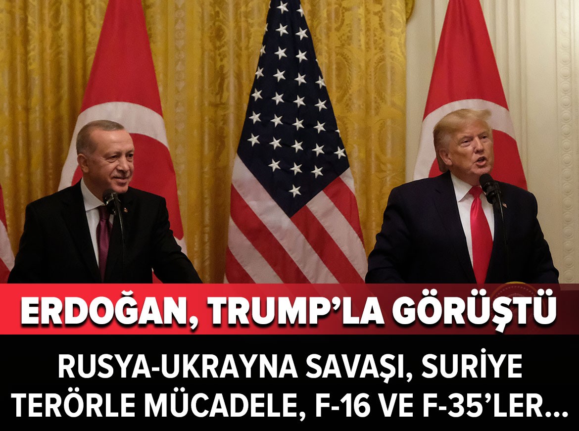 Erdoğan, Trump ile telefonda görüştü