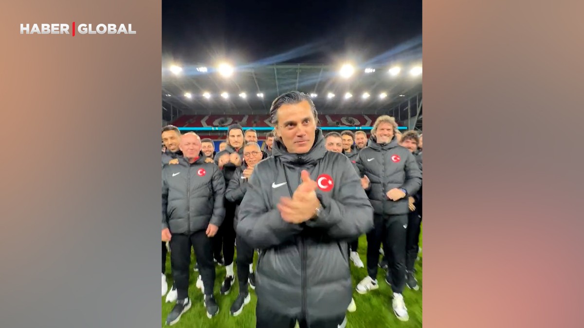 Montella'dan Çalhanoğlu'na tebrik videosu