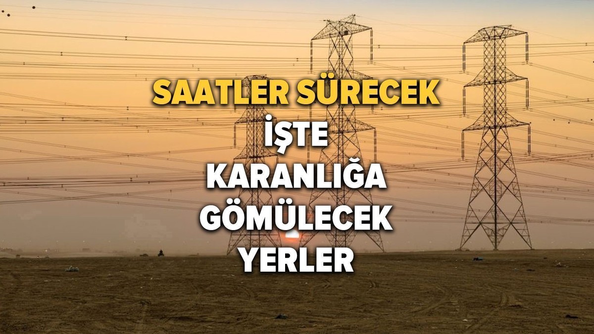 İstanbul'da elektrik kesintisi