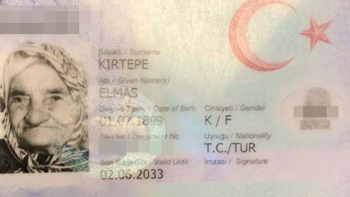150'den fazla torunu olan Elmas Kırtepe 124 yaşında hayatını kaybetti