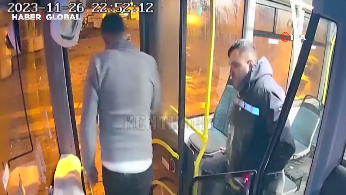 Otobüs şoförünün yardımseverliği takdir topladı