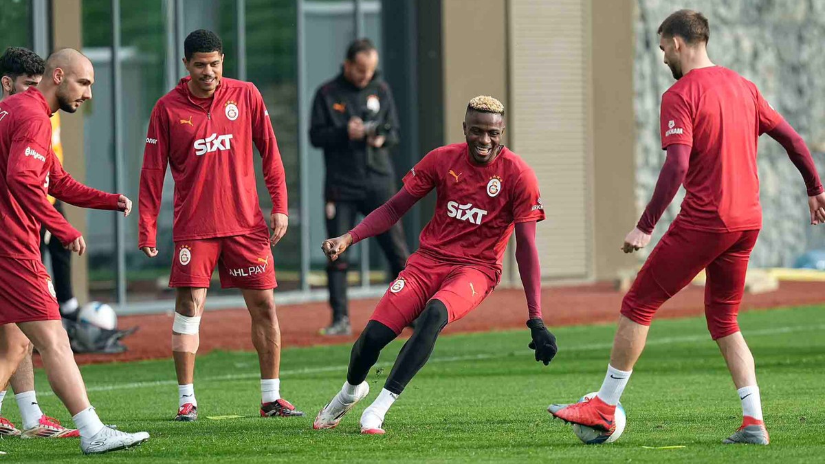 Galatasaray, Antalyaspor maçı hazırlıklarını sürdürdü