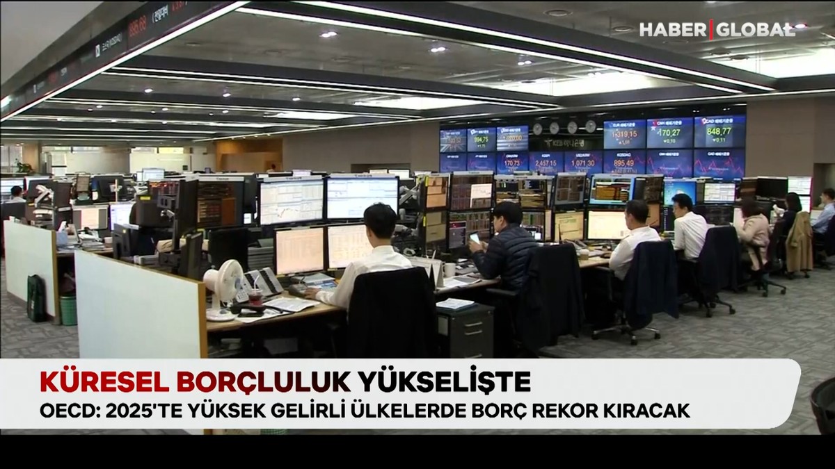 Küresel borçluluk yükselişte