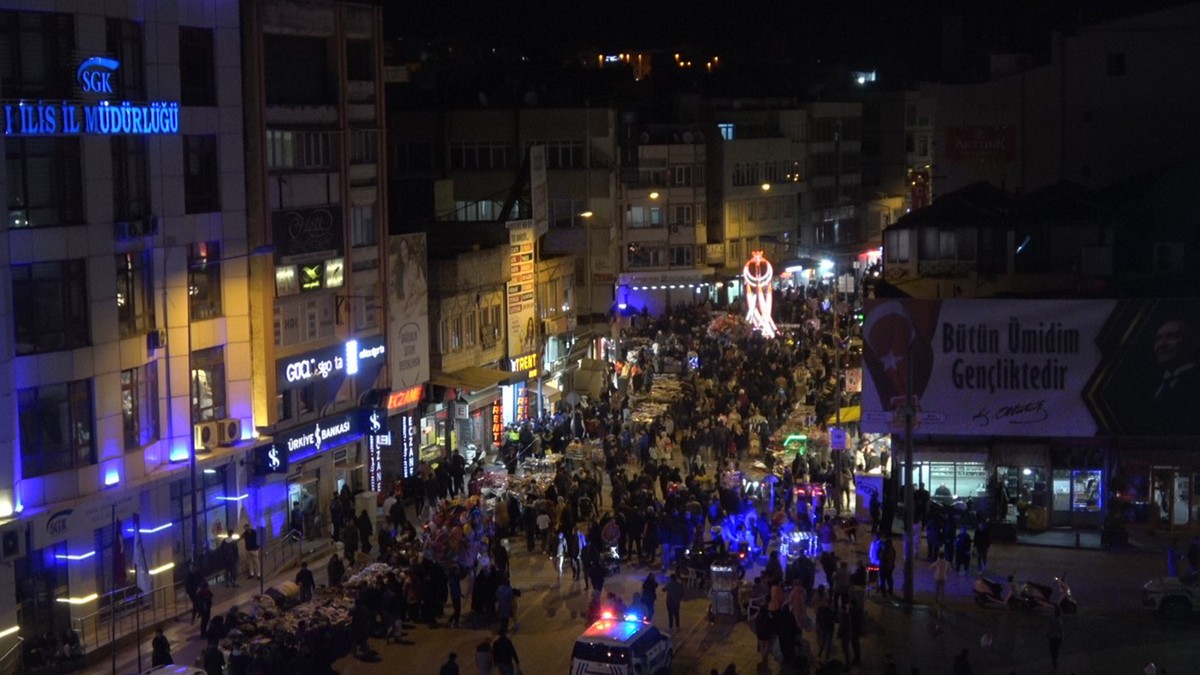 Kilis'te bayram öncesi alışveriş yoğunluğu