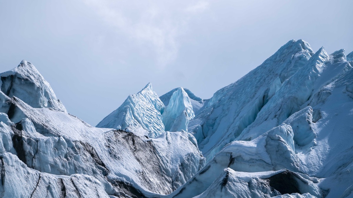 Türk fotoğrafçı Alaska'da Matanuska Buzulu'nu görüntüledi