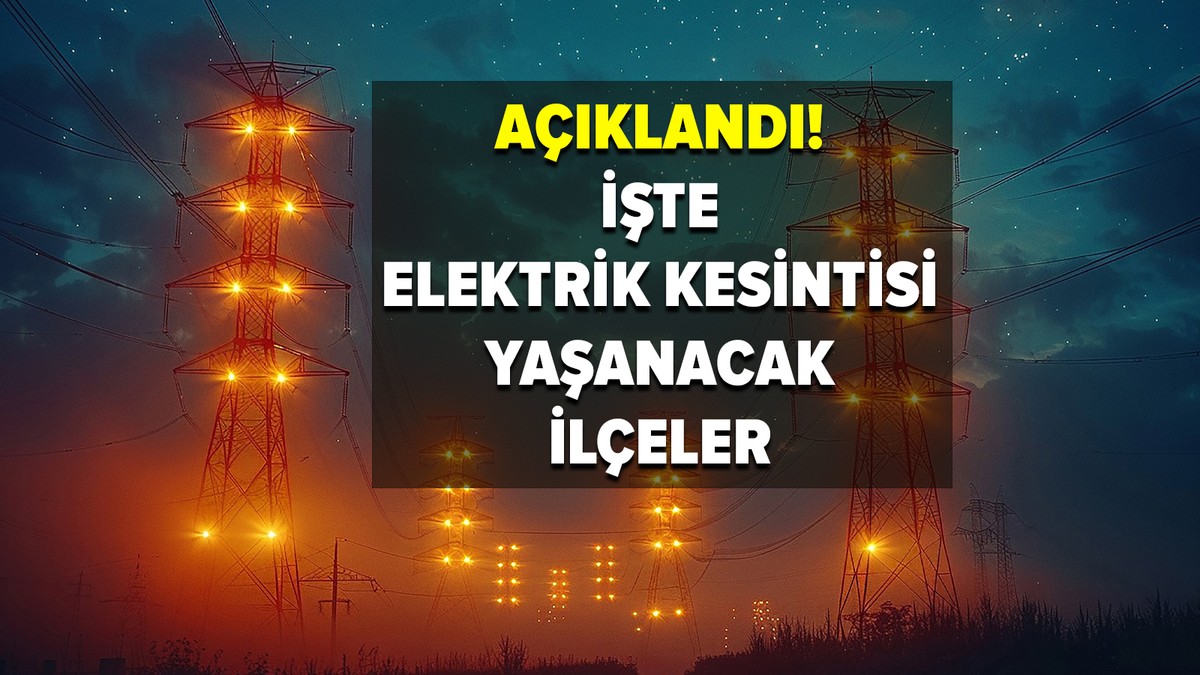 İstanbul'da elektrik kesintisi