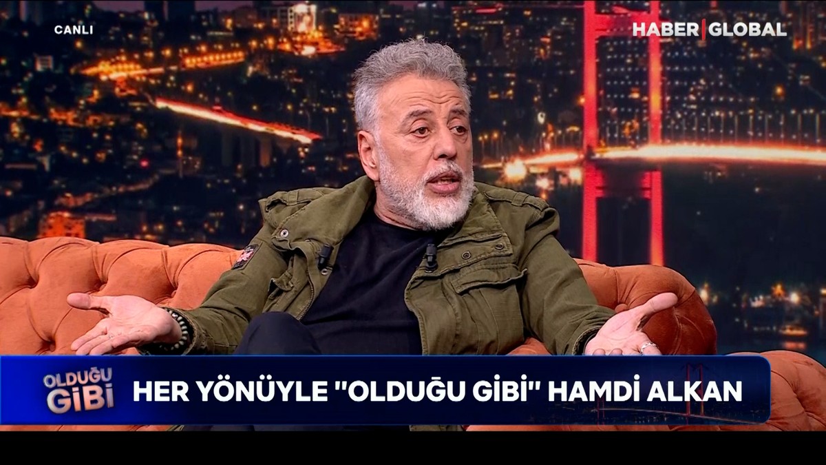 Hamdi Alkan'ı hiç böyle görmediniz
