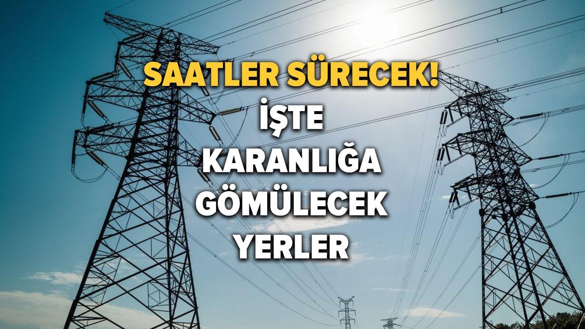 İstanbul'da elektrik kesintisi