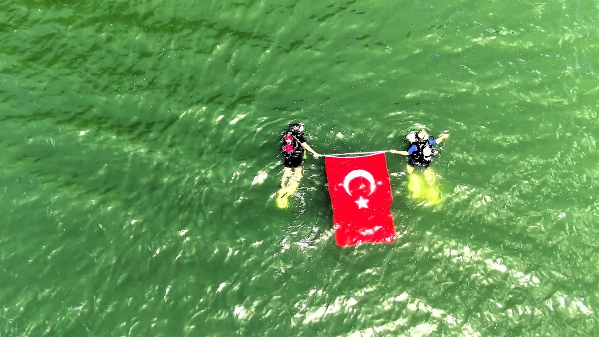 Karabük'te 19 Mayıs'a özel dalış