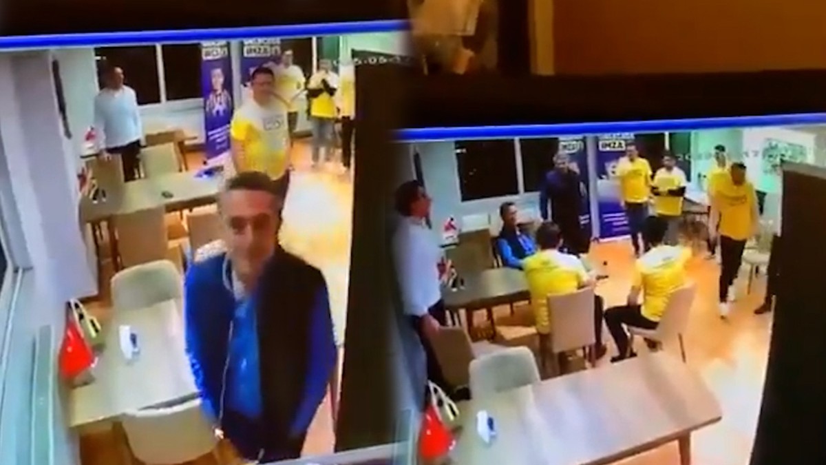 Ali Koç'un dernek binasındaki görüntüleri paylaşıldı!