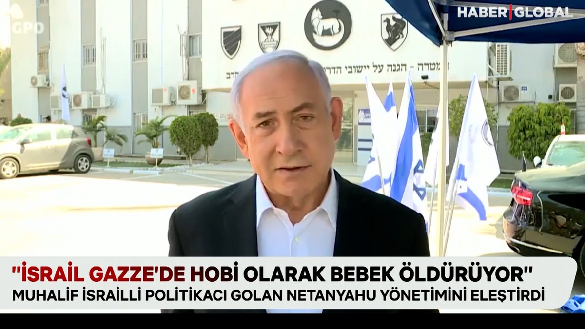 Muhalif İsrailli politikacı Golan: Gazze’de hobi olarak bebek öldürüyorlar