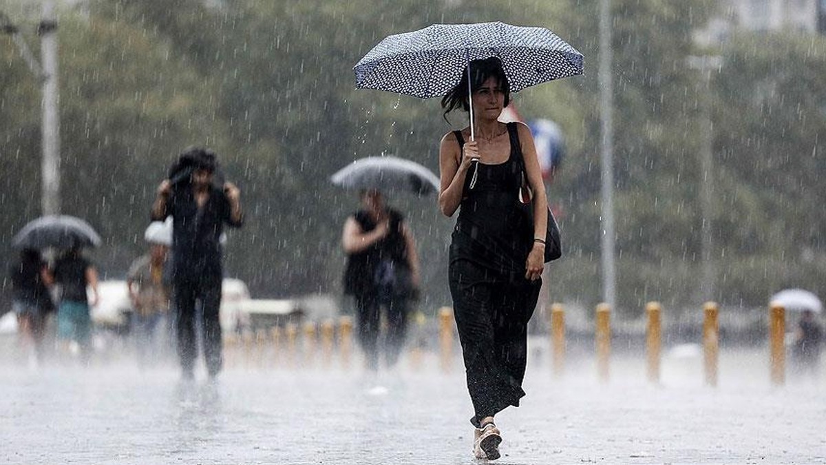 Meteoroloji gök gürültülü sağanak yağış için uyardı!