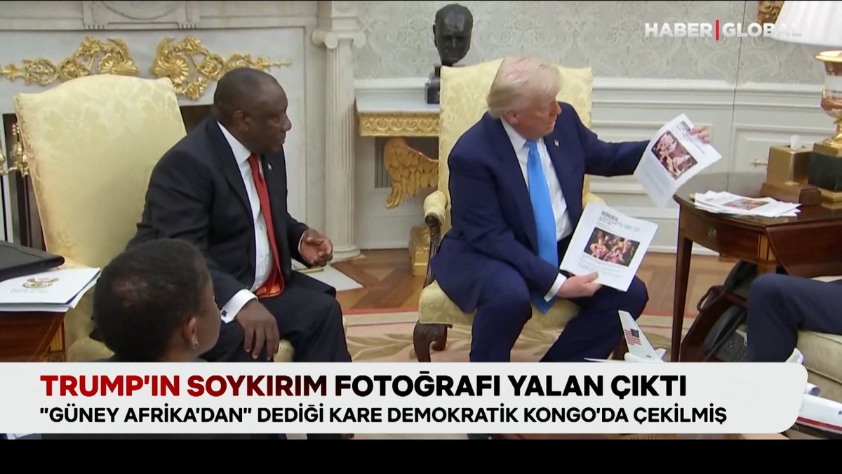 Trump’ın soykırım fotoğrafı yalan çıktı