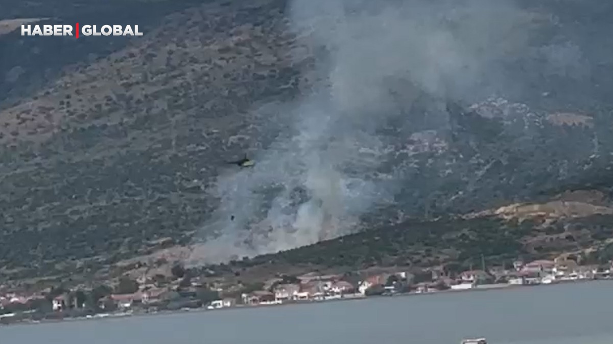 İzmir'de korkutan yangın!