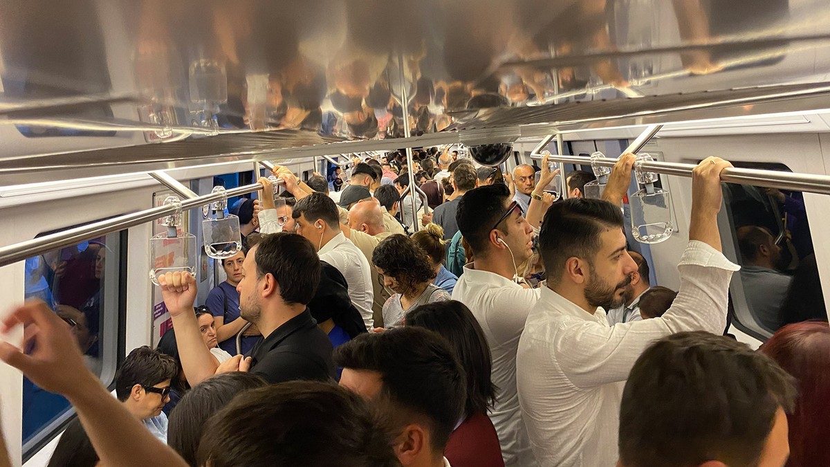 Ankara metrosunda arıza