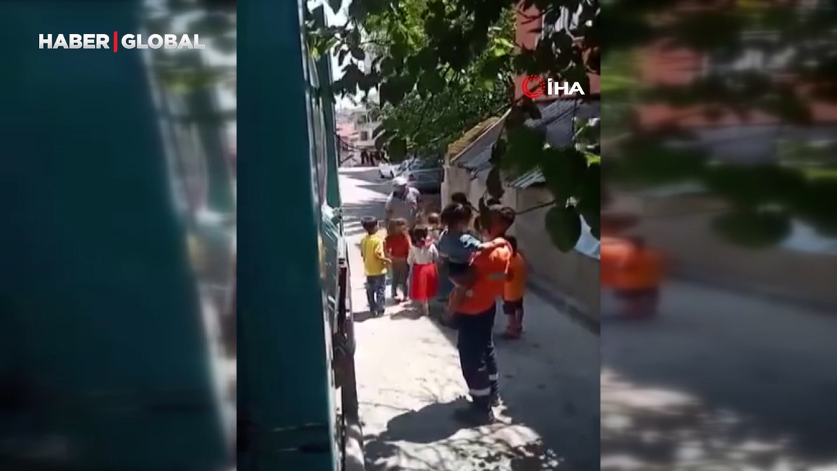 Temizlik görevlisinin hareketi yürekleri ısıttı