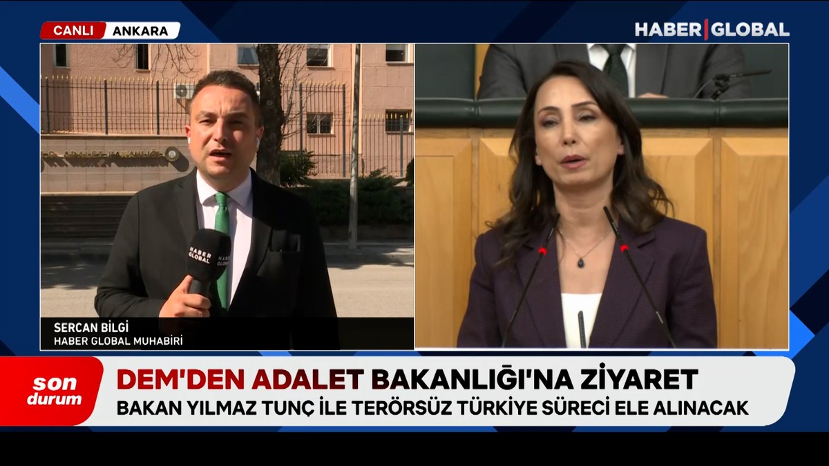 DEM'den Adalet Bakanlığı'na ziyaret