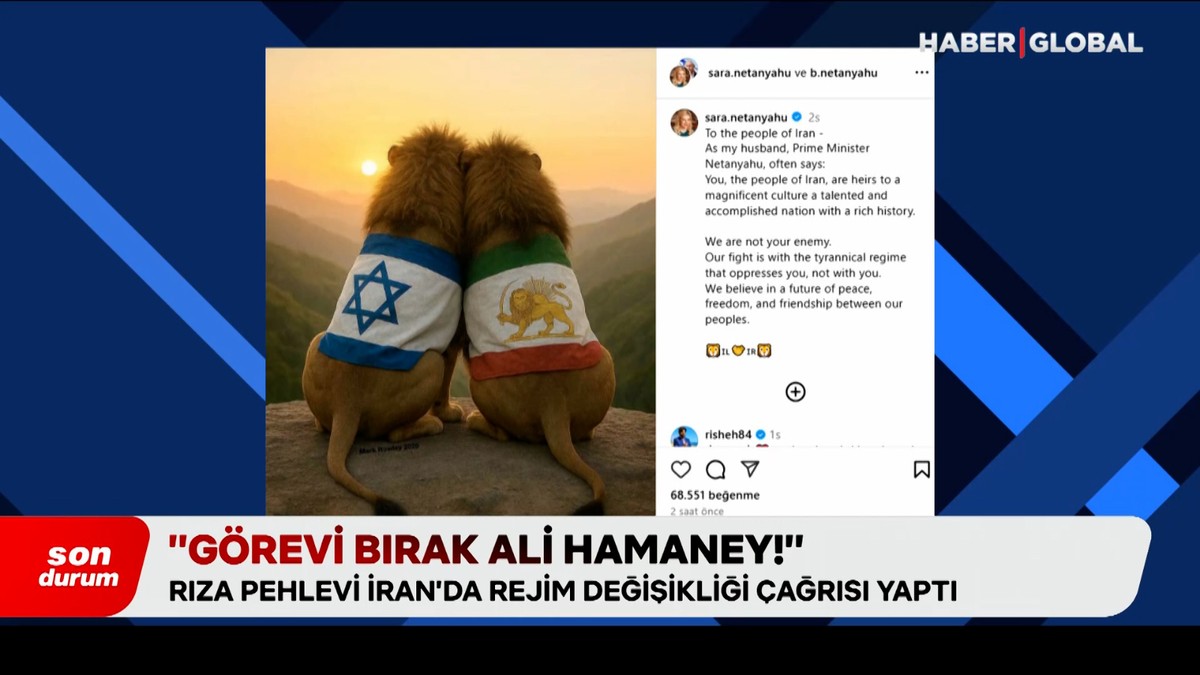 Sara Netanyahu’dan dikkat çeken paylaşım!