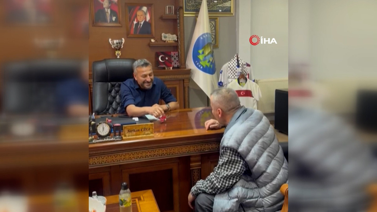 Belediye Başkanı'ndan örnek davranış