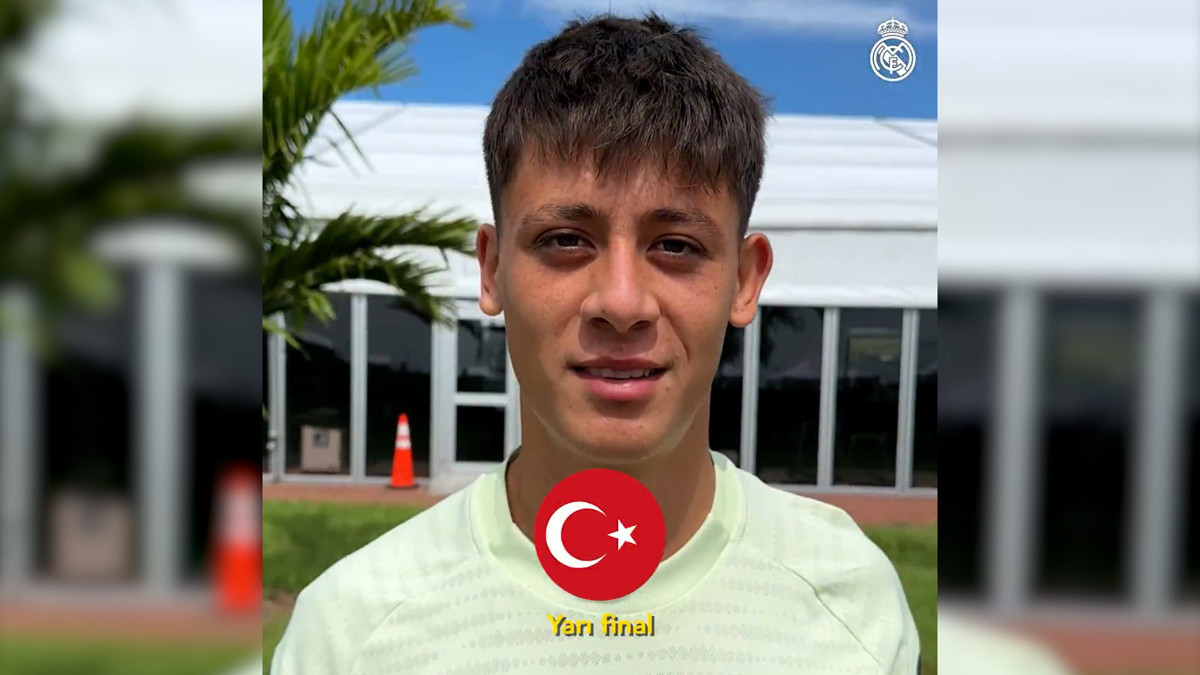 Arda Güler Türkçe öğretiyor