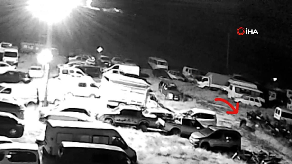 Yediemin otoparkından motosiklet hırsızlığı