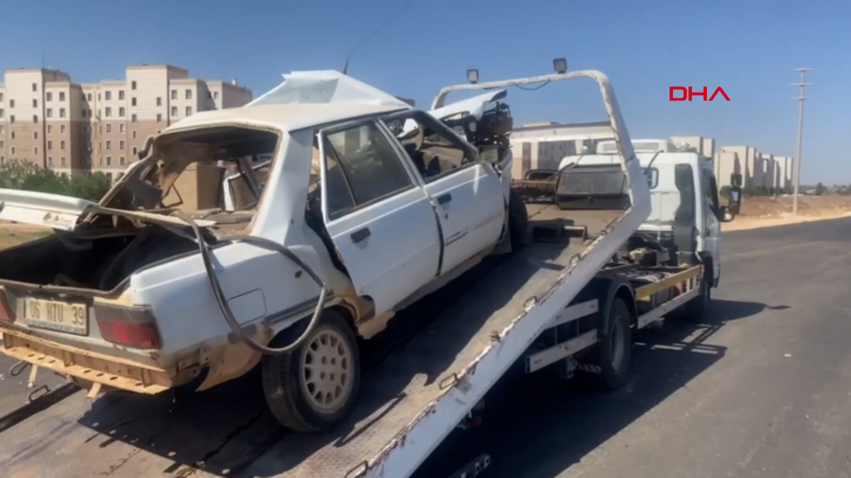 Şanlıurfa'da otomobiller çarpıştı: 1 ölü, 2 yaralı