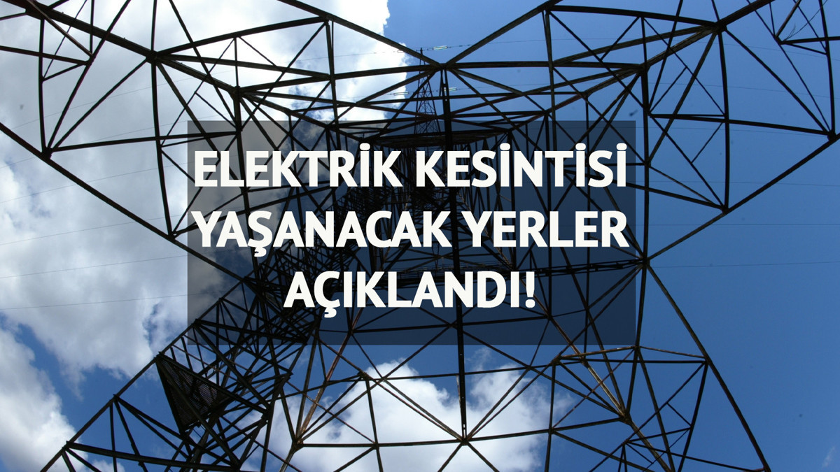 İstanbul'da elektrik kesintisi