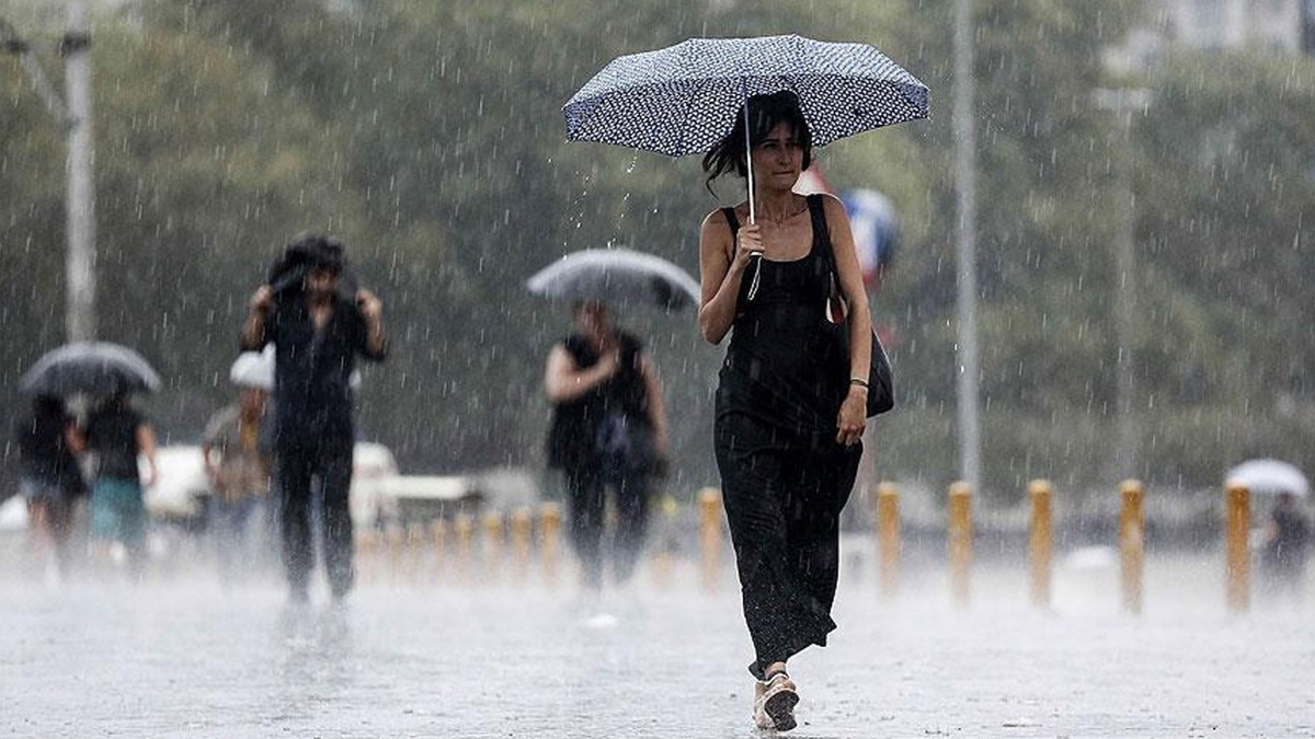 Meteoroloji gök gürültülü sağanak yağış için uyardı!