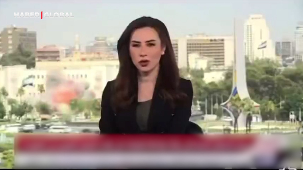 İsrail'in Suriye'ye saldırılarından yeni görüntü
