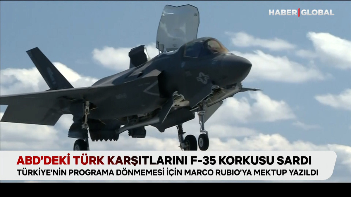 ABD’deki Türk karşıtlarını F-35 korkusu sardı