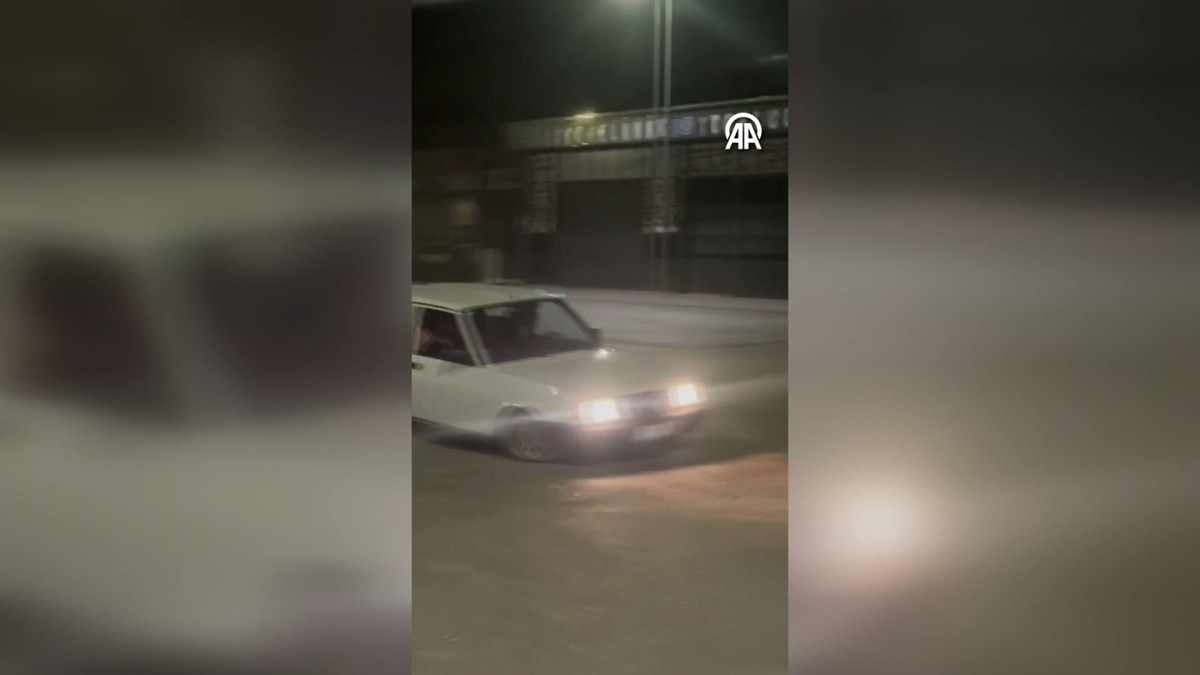 Kırşehir sokaklarında drift!