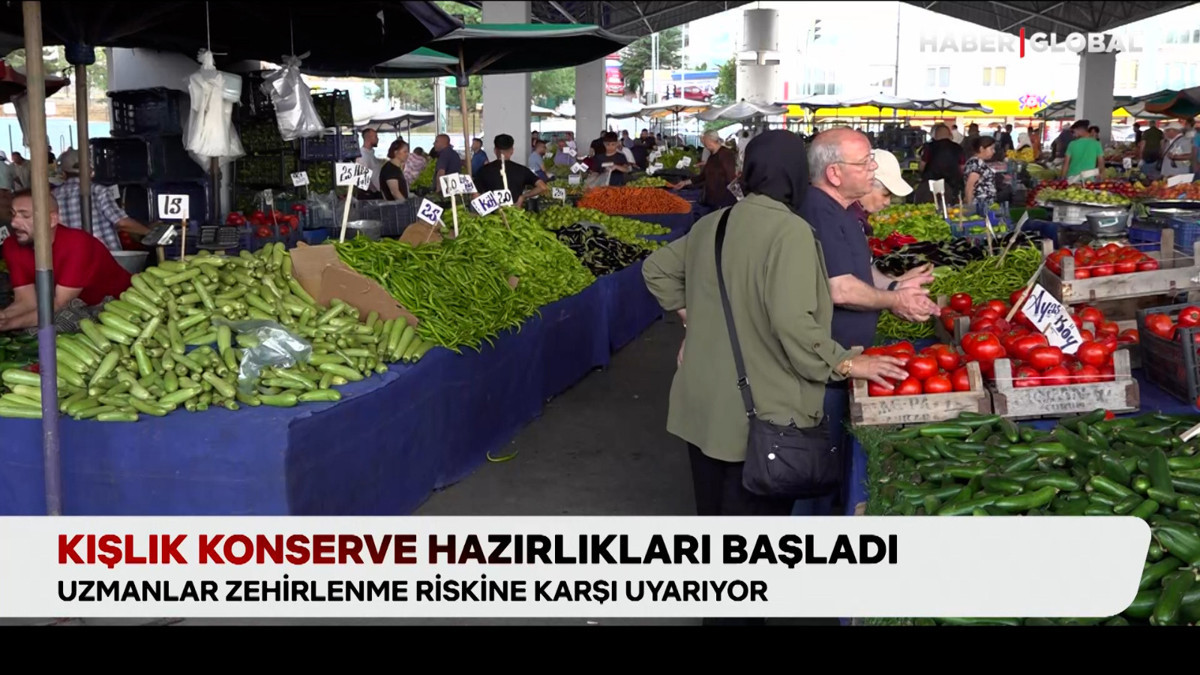 Kışlık konservelerde ölüm riski