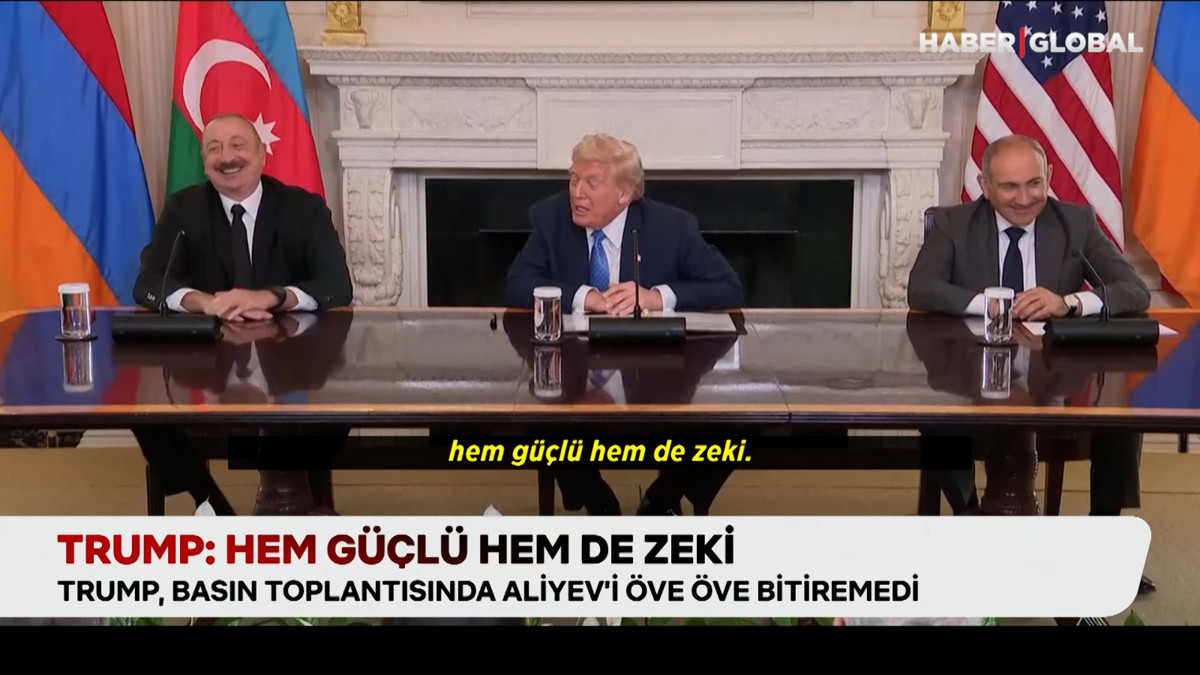 Trump’tan Aliyev’e övgü: Hem güçlü hem de zeki