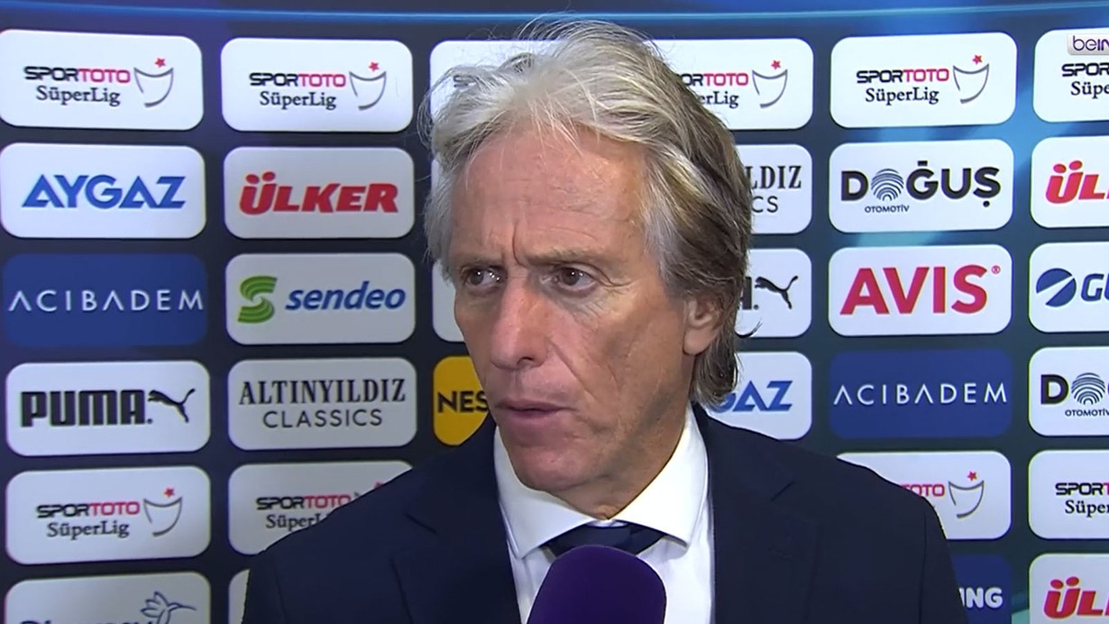 Jorge Jesus: "Oynadığımız en iyi maçtı"