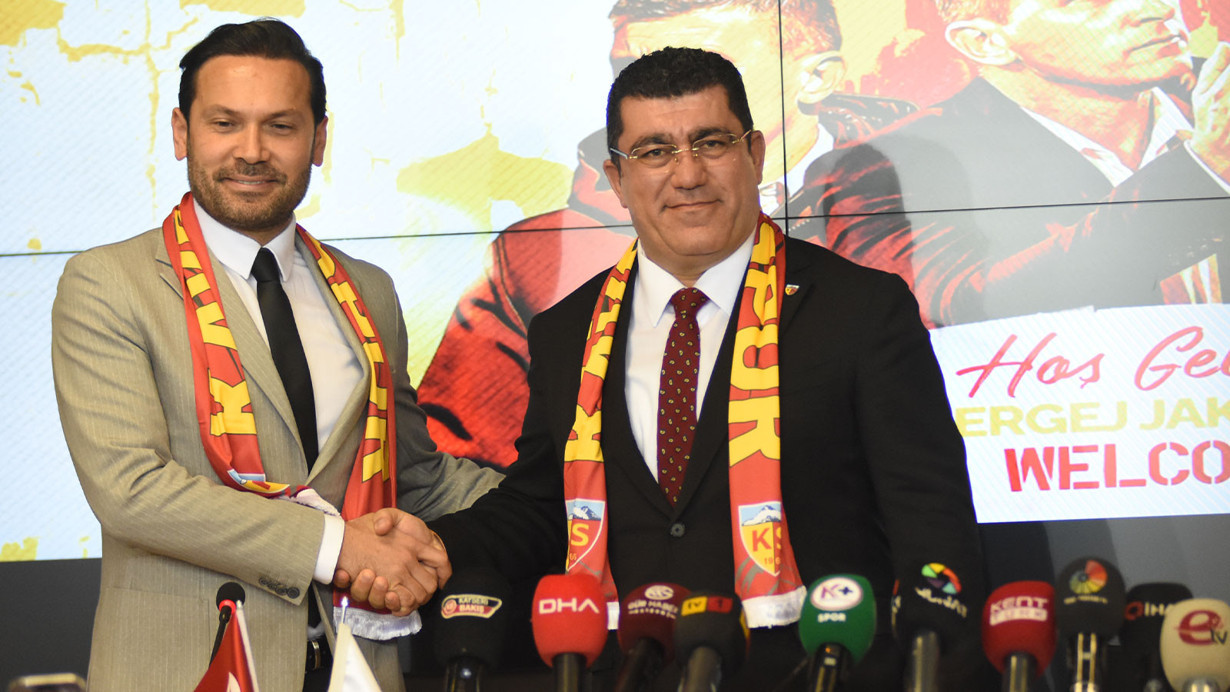 Kayserispor, Sergej Jakirovic ile 1,5 yıllık sözleşme imzaladı