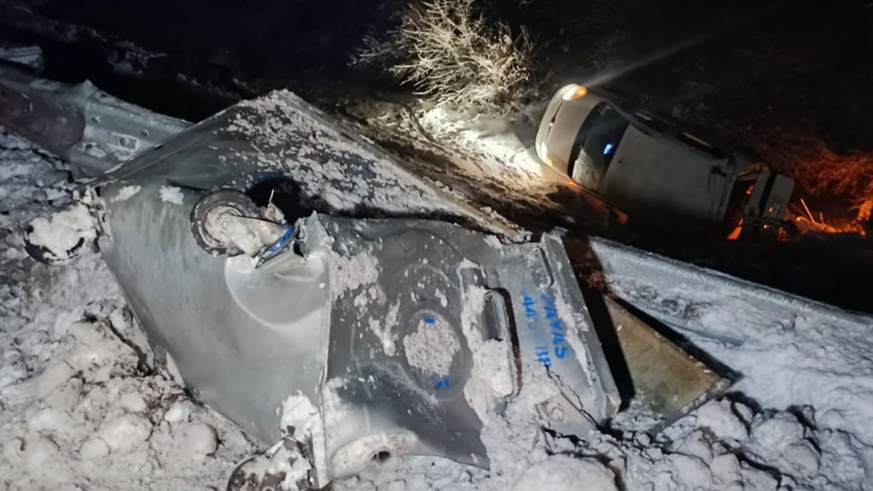 Otomobil şarampole uçtu: 1 ölü, 1 yaralı
