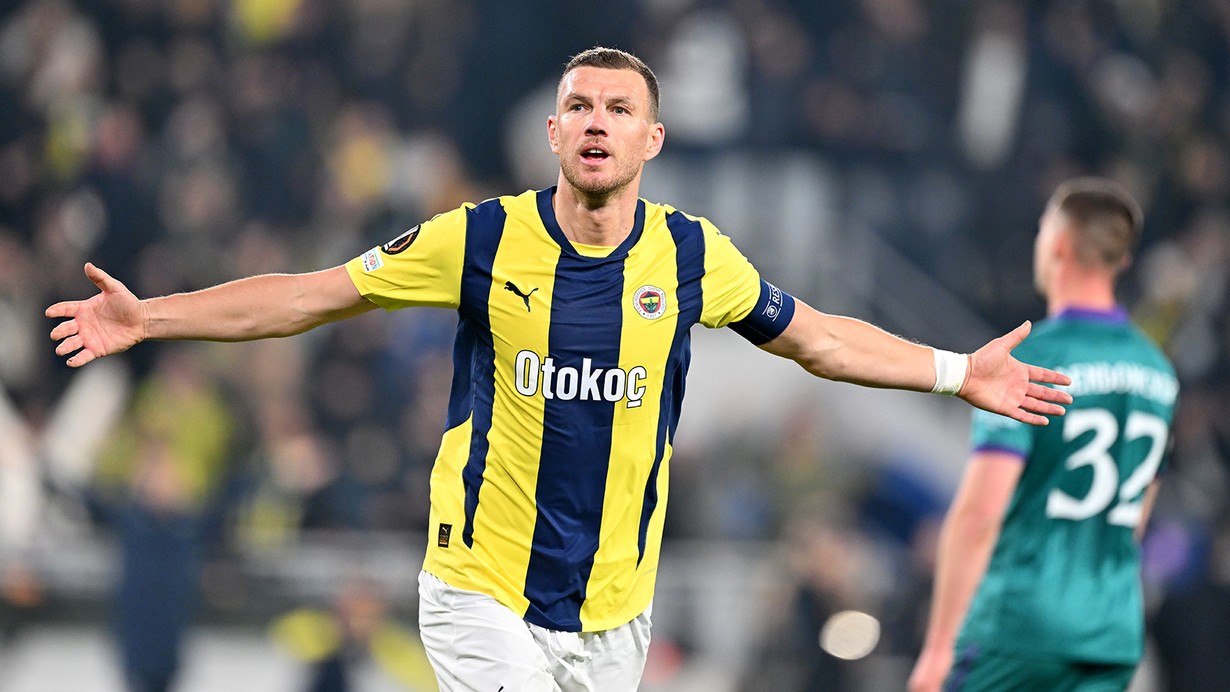 Edin Dzeko'dan Fenerbahçe tarihine geçen gol