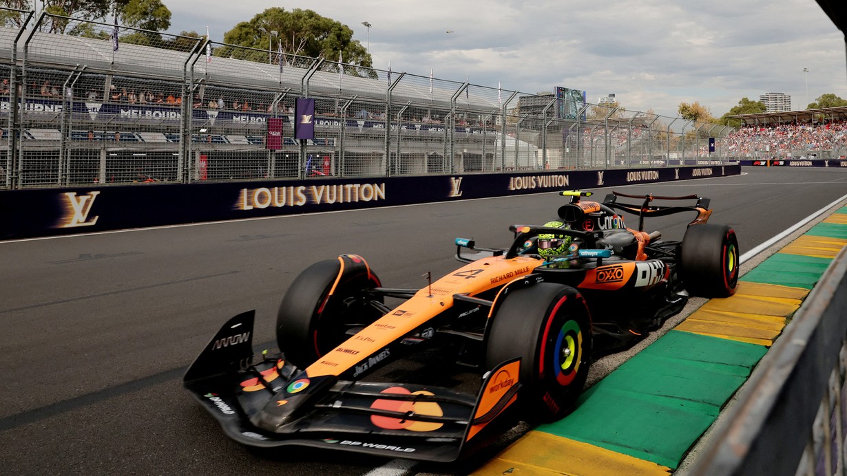 Avustralya GP sıralama turları tamamlandı! Norris Pole'da Verstappen üçüncü