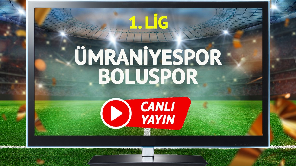 CANLI YAYIN | Ümraniyespor Boluspor Maçı