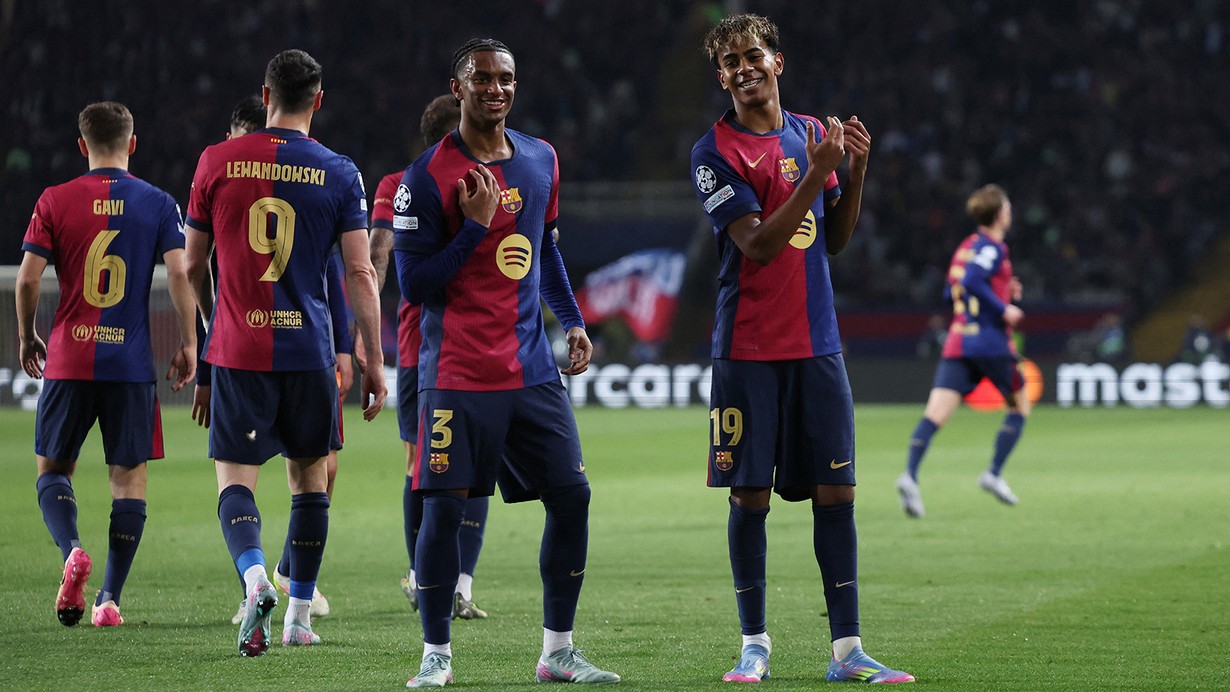 Barcelona, Devler Ligi'nde yarı final kapısını sonuna kadar araladı