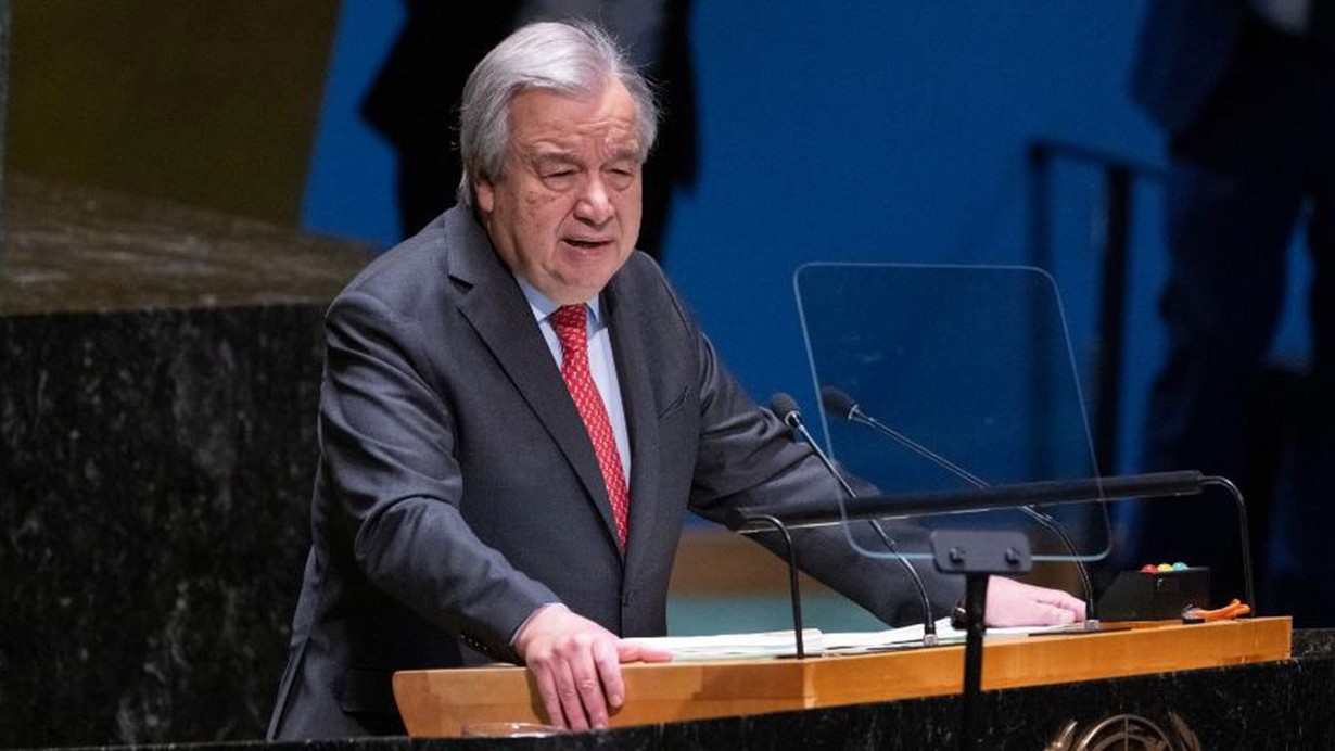 BM Genel Sekreteri Guterres: Gazze bir ölüm tarlasına dönüştü