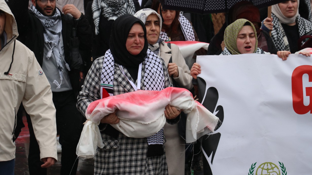 Çankırı ve Kastamonu'da İsrail protestosu