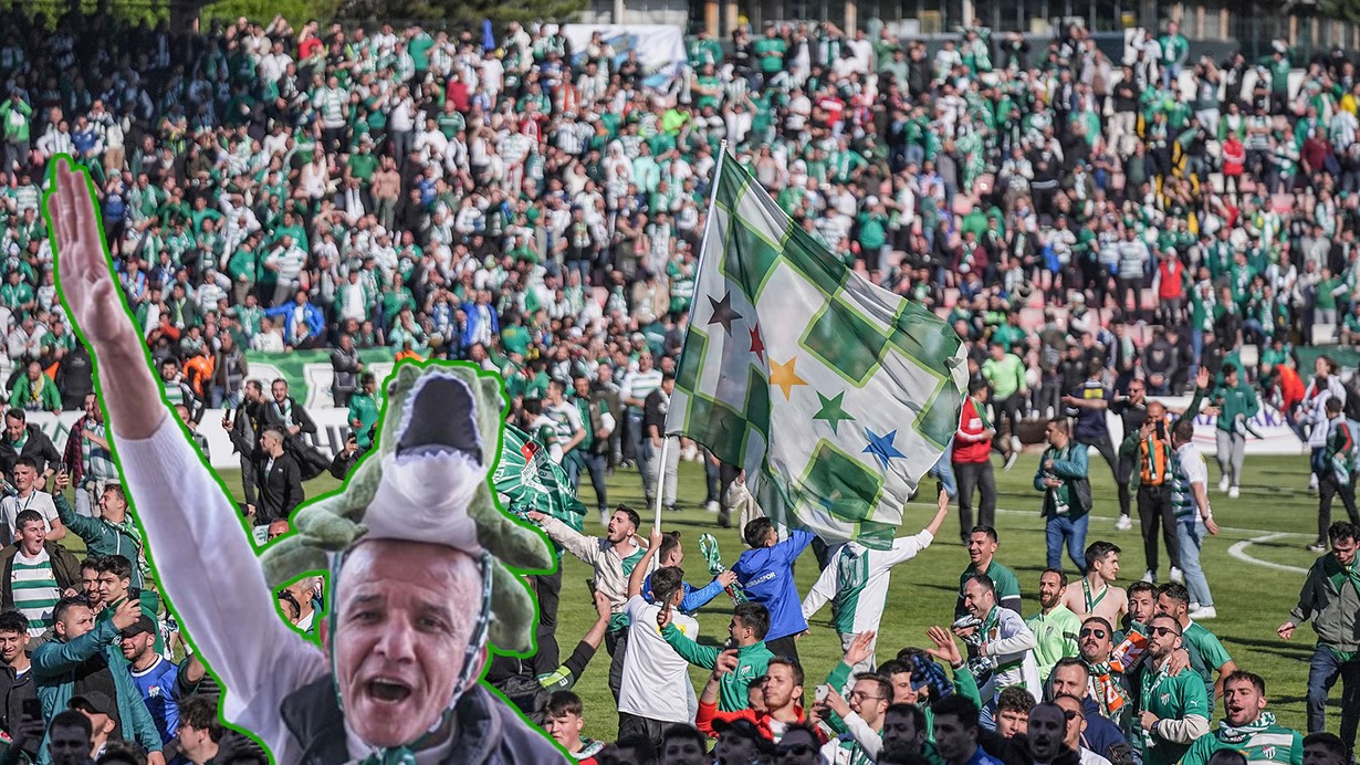 Şampiyonluğu garantileyen Bursaspor yeniden 2. Lig'de