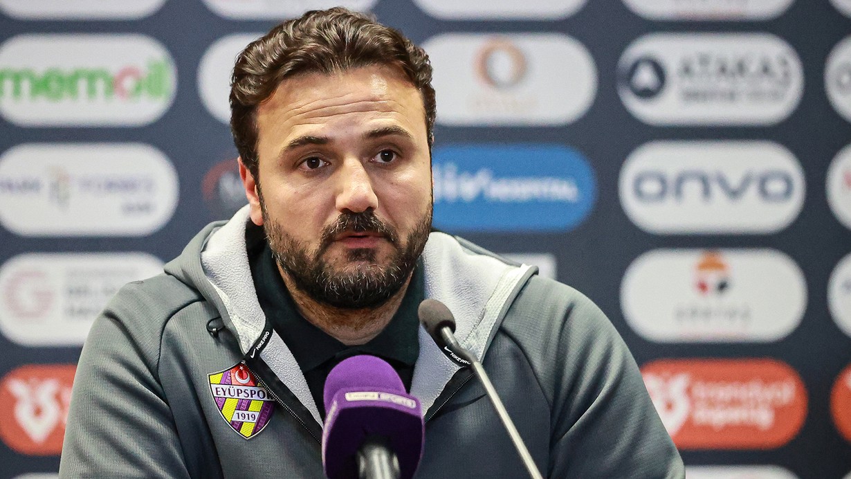Eyüpspor Teknik Sorumlusu Kerem Yavaş: "Avrupa hedefini son haftaya kadar kovalayacağız"