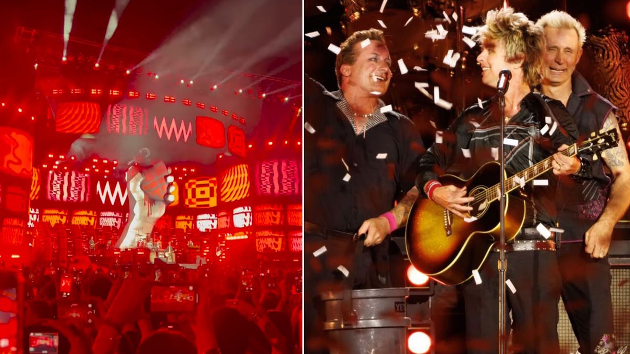 Grammy ödüllü rock grubu Filistin'e destek verdi