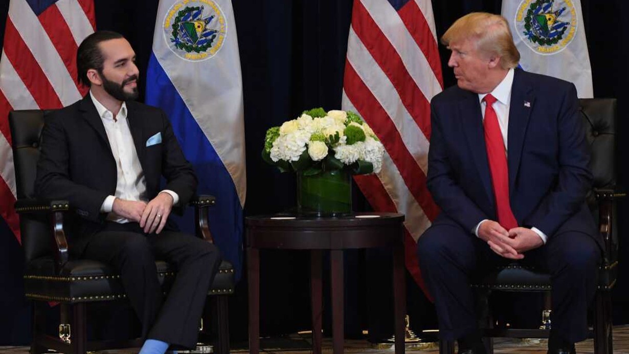 Trump ve Bukele, sınır güvenliği konusunda iş birliği mesajı verdi