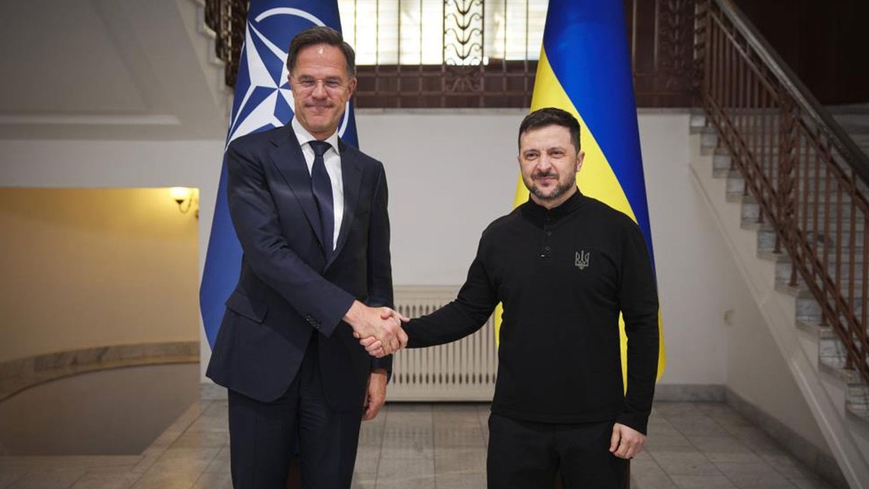 Zelenski, NATO Genel Sekreteri Rutte ile görüştü