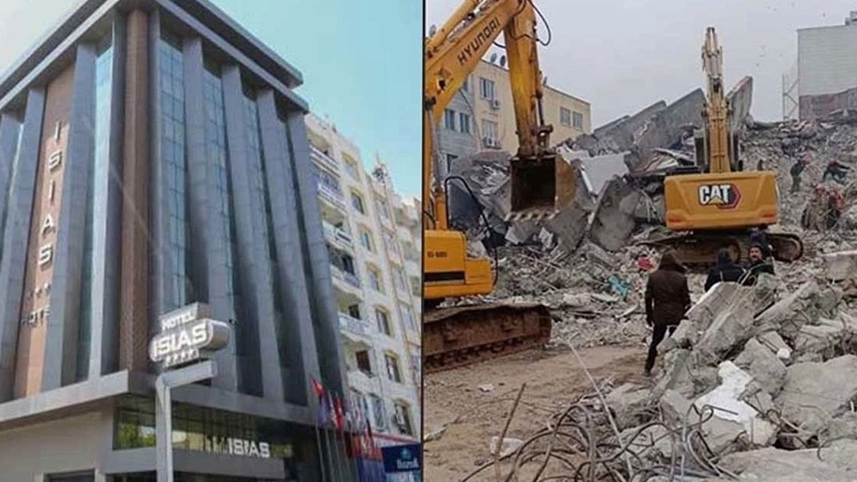 Depremde 72 kişinin öldüğü Grand İsias Hotel'e ilişkin 6 kamu görevlisi hakim karşısında