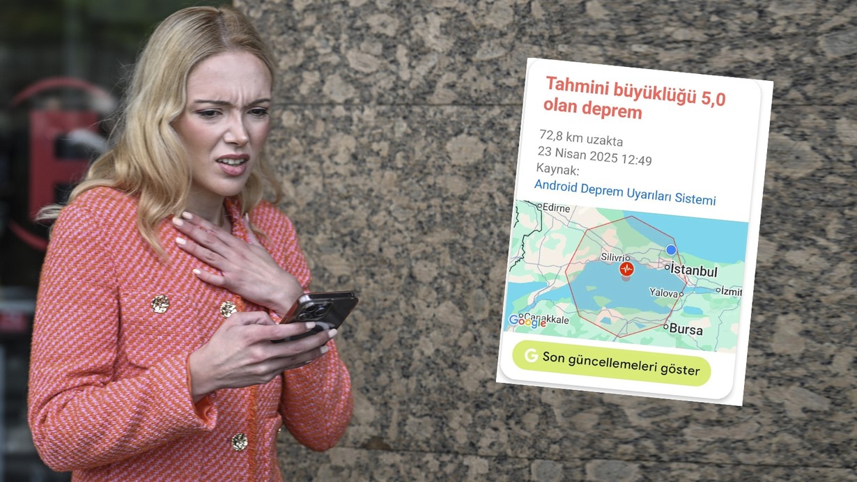 Depremden saniyeler önce telefona bildirim geldi! İşe yarıyor mu?